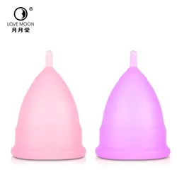 100Pcs/Lot Wholesale Reusable Copo Menstrual Silicone Copa Menstrual Coupe Menstruelle Menstruation Cup Silica Gel Lady Cup