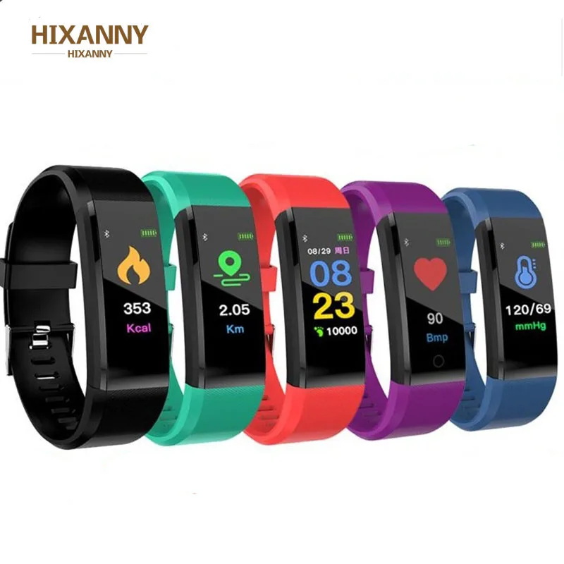 

Health Bracelet Heart Rate Blood Pressure Smart Band Fitness Tracker Smartband Wristband for honor Band 3 fit bit Smart Watch