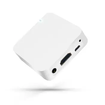 

Portable Car WiFi Display Receiver Mirror Link AV+HDMI Adapter for Android iOS Miracast DLNA Receiver Mirroring HD AV to Car