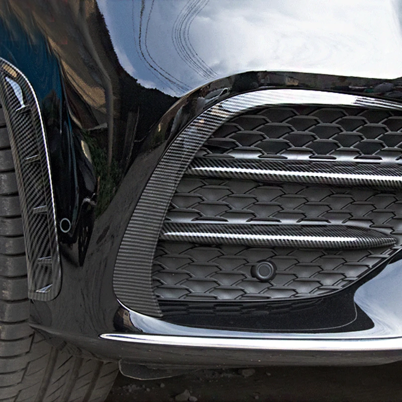 Для Mercedes-Benz GLE320/350/400/450/500 W167 углеродного волокна наклейки на авто передний бампер модифицированный задний бампер декоративные аксессуары