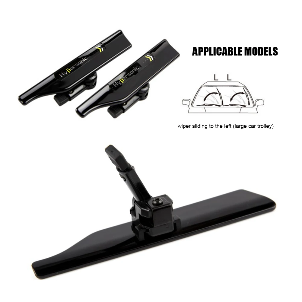 Hypersonic Car Wiper Pressure Top Stand Windshield Black Wiper Wing Blade Spoiler Car Accessories Elegant