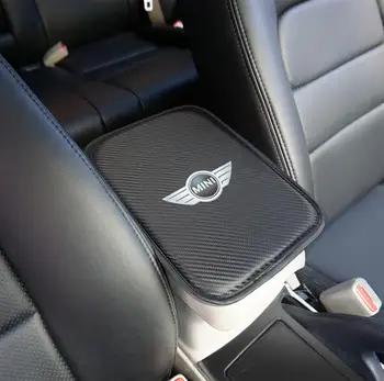 

1pcs Car Armrest Pad Covers Auto Seat Armrests Storage Protection For Mini Cooper Countryman clubman F54 F56 F55 F60 R60 R61