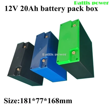

12V 20Ah Battery Pack Box Empty Box for 12v 24v 10ah 20ah 40ah Battery Pack with Copper Terminal Empty Battery Box