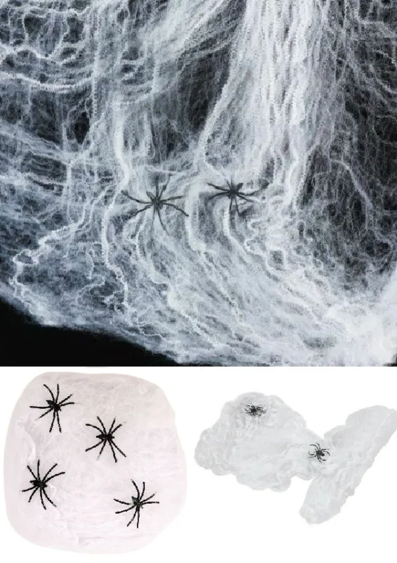 bag of fake spiders