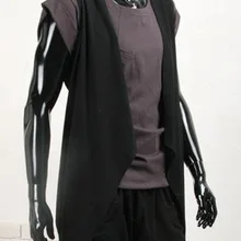 EBay Летний Стиль Простой для мужчин без пряжки дизайн Slim Fit Универсальный без рукавов кардиган Мода Человек жилет