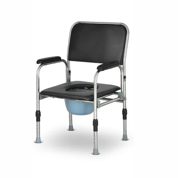 

Heng Hubang Sit Toilet Chair Pregnant Woman Stainless Steel Can Adjust Aged Pedestal Pan Fold Sit Lavatory The Elderly Take
