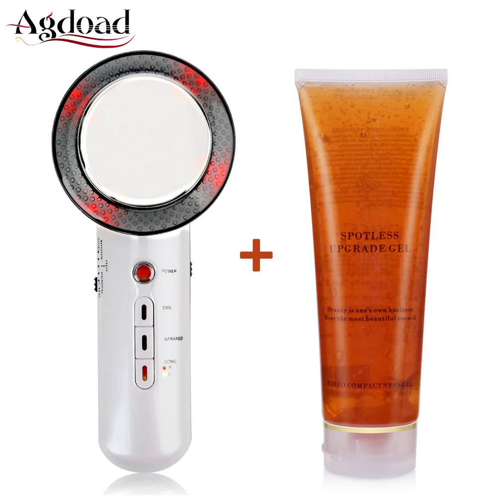 

Ultrasound Cavitation EMS Body Slimming Massager Weight Loss Lipo Anti Fat Burner Galvanic Infrared Therapy Slimming Gel Cream