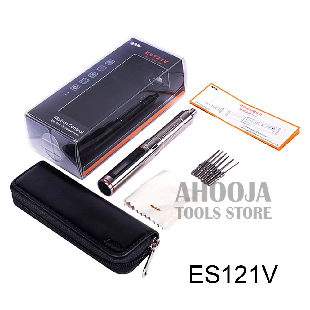 ES121V ES121V/ES121 мини прецизионная Беспроводная электрическая отвертка, набор, умная отвертка с управлением движением для ремонта электронного демонтажа - Цвет: ES121V