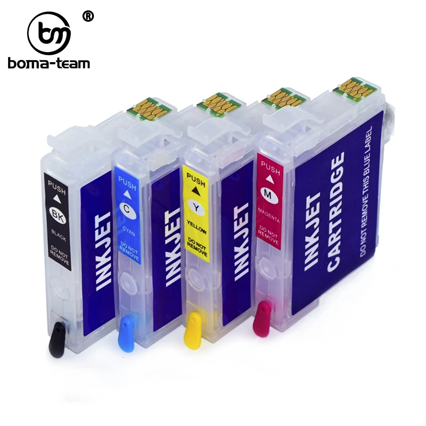 Cartucho de Tinta Recarregável para Impressora Epson Expression Home Xp5100 Workforce Wf2860 202 202xl T202 T202 T202xl Xp5100 - Imagem 3