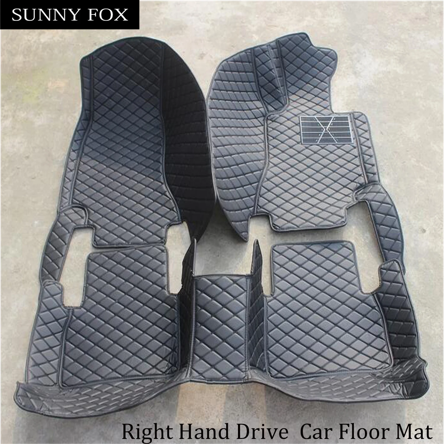 

Right hand drive/RHD Car floor mats for Land Rover Discovery 3/4 2 Sport Range Rover Sport Evoque 5D car styling carpet liner