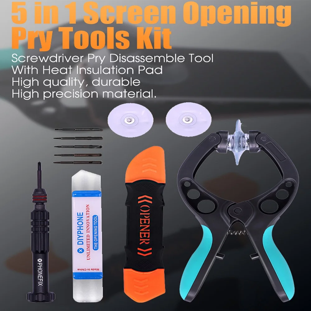 Professional Screwdriver Equipment Set Mobile Phone LCD Screen Opening Tools Set for iPhone X 8 7 6S 6 Plus iPad Repair Tools multifunctional screwdriver set 32 in 1 combination multi bits precision mini magnetic kit mobile phone ipad camera home repair