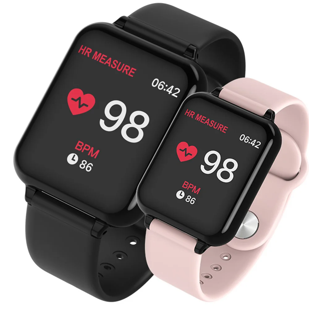 696 B57 Smart Watch IP67 Waterproof Bluetooth Smart Bracelet Blood Pressure Fitness Tracker Heart Rate Tracker Sport Wristwatch