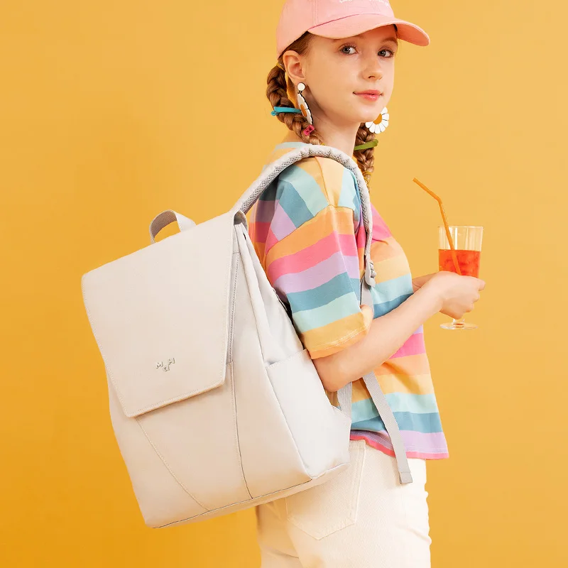 9189-5746be.jpg Woman Fashion Backpack College School Bag Large-capacity Laptop Backpack Travel Backpack