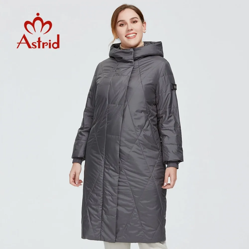 Новинка 2020 зимнее женское пальто Astrid Женская длинная теплая парка модная Толстая