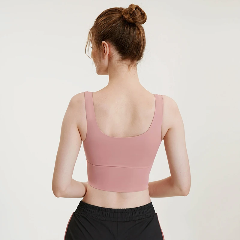 Women Sexy Front Zipper Sports Yoga Bras Shockproof Breathable Vest Underwear Gym Fitness Athletic Running Workout Sport Tops