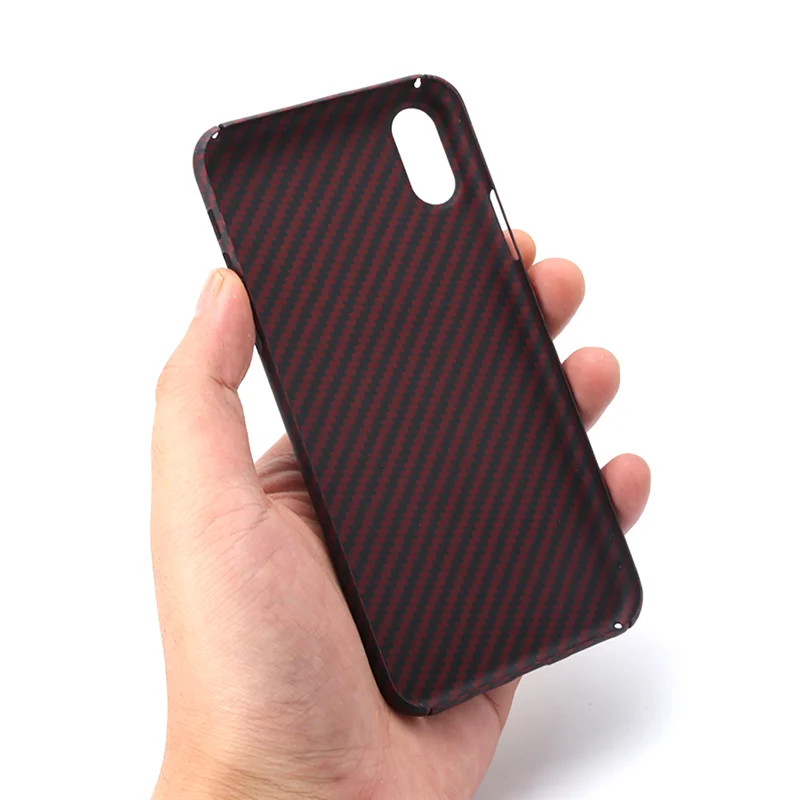 Ультра тонкая задняя крышка для iPhone Xs Max чехол роскошный чехол из углеродного волокна для iPhone 7 8 Plus X Xr Xs Max Funda противоударный чехол