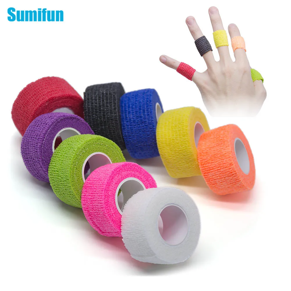Sumifun 8 шт. самоклеящийся бандаж нетканый когезив 2 5*450 см спортивный | Брекеты и подставки -4000709650988