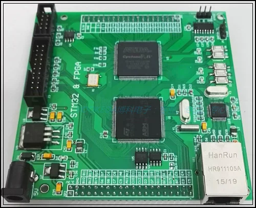 Для STM32 F407+ FPGA+ Ethernet двухъядерный макетная плата управления движением