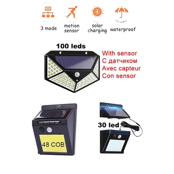 

LEDs Solar Light Motion Sensor Outdoor Garden Light Decoration Fence Stair Pathway Yard Security Solar Lamp Lighting 4 Modes ind