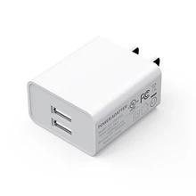 5V 2A 2 PIN US Plug Быстрая зарядка для смартфона для iPhone iPad Mini samsung huawei двойной порт настенный USB переходник зарядное устройство