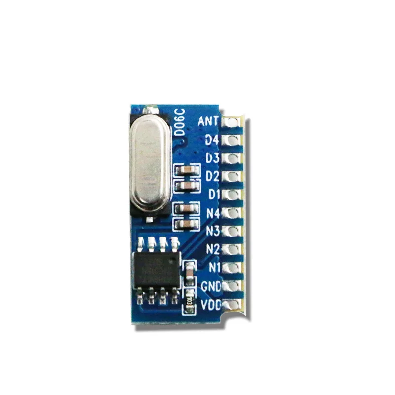 

Приемный модуль четырехканальный флэш-память 433 МГц Superheterodyne с выходом кода обучения, режим защелки флэш-памяти малой мощности