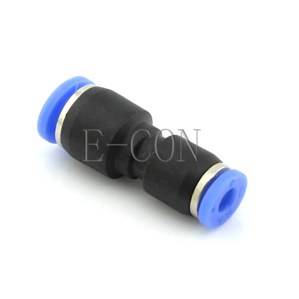 

1Pcs 6mm to 4mm Air Pneumatic Pipe Quick Release Connector Coupler Fitting