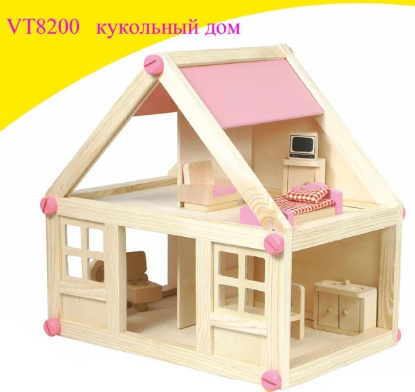 Деревянные Кукольные Домики Купить В Спб