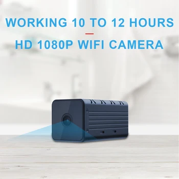 

Infrared WIFI camera Webcam Full HD 1080p smart intercom network battery camera Night vision Record while charging Camcorder