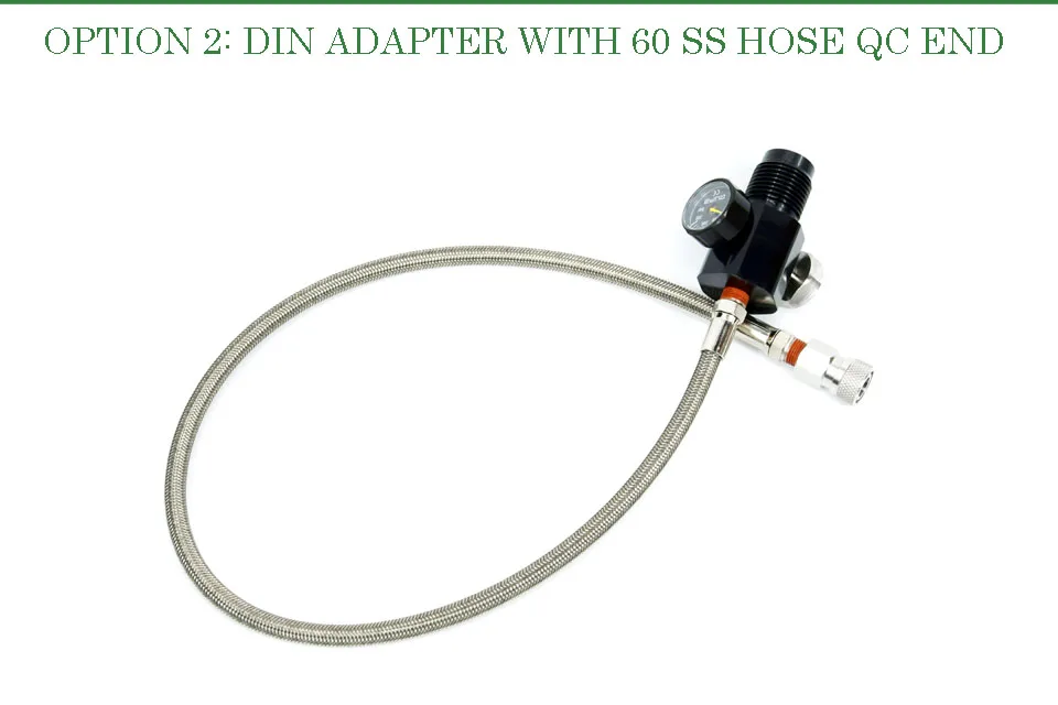 Din адаптер 300 бар/4500psi самолета алюминий G5/8 клапан 7 вариантов