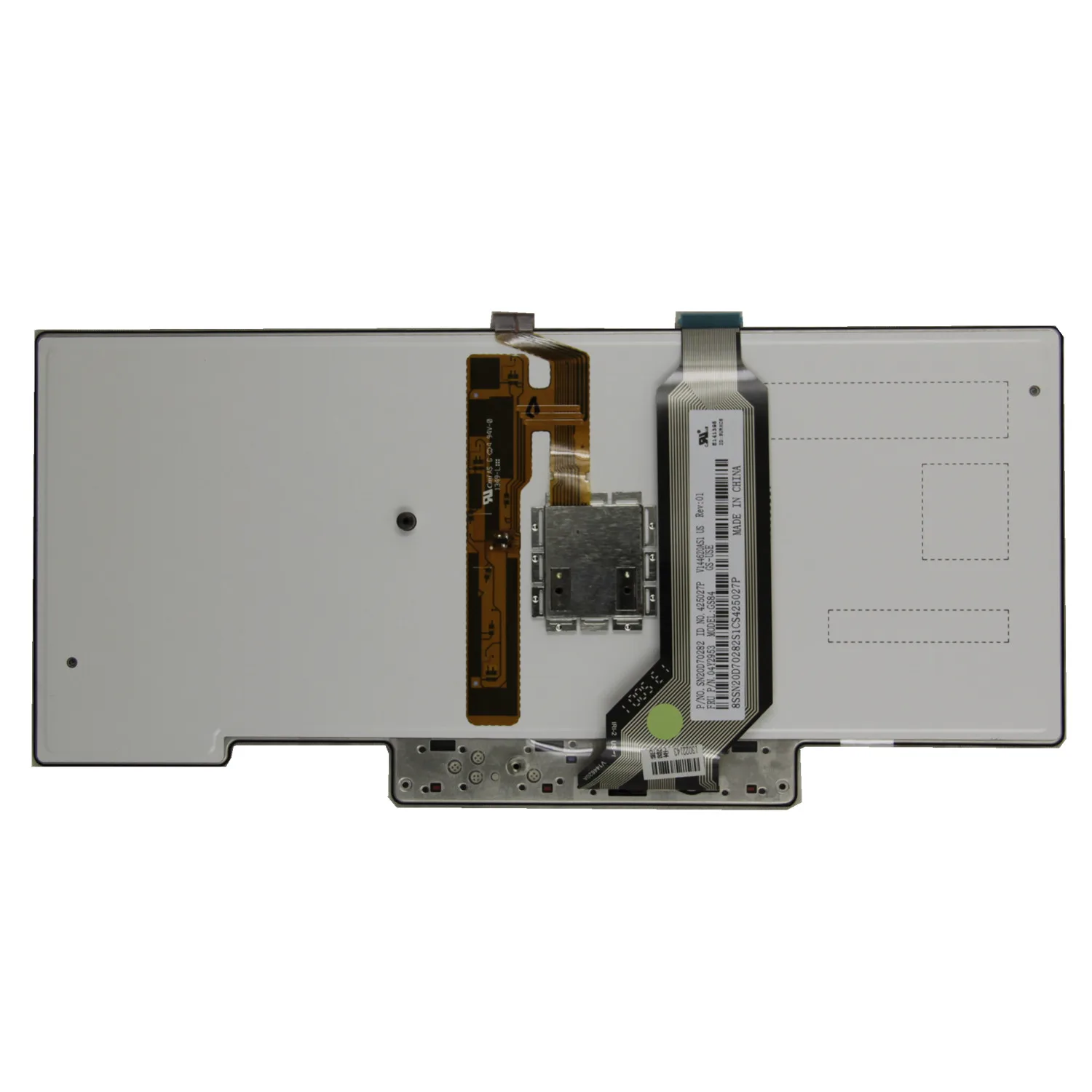 Original Eua Reino Unido gb para Thinkpad Lenovo x1 Carbono 1st Gen x1 Gen1 Inglês Retroiluminado Teclado do Portátil 04y0786 04y2953 100% Novo Teclado de substituição - Imagem 2