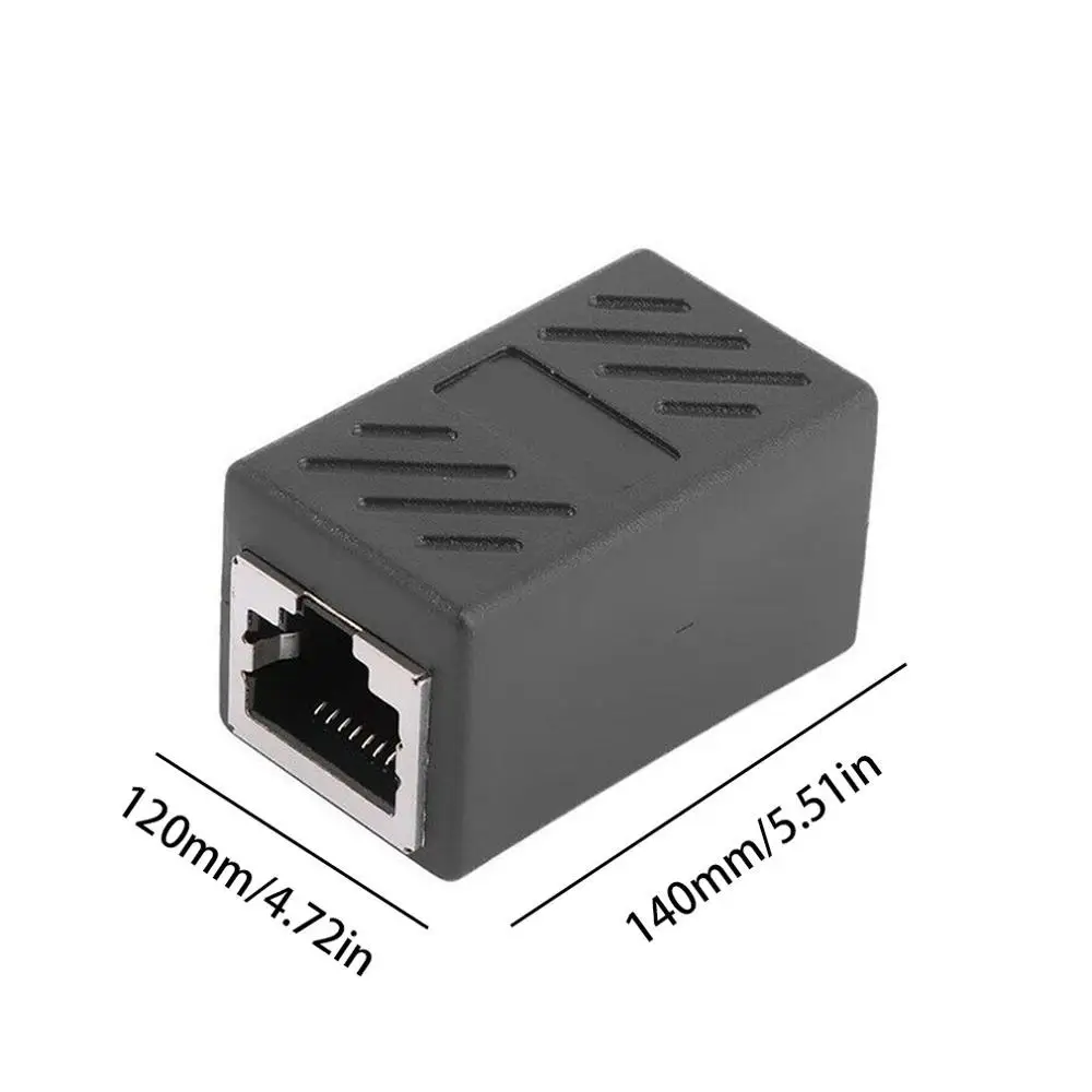5x RJ45 встроенный соединитель Cat7 Cat6 Cat5e Ethernet LAN Сетевой кабель адаптер патч-корд адаптер конвертер