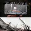 1pc 10*24cm Miniature Metal Mesh HO Railway Train Barbed Wire Fence Tank Model Filter Mesh DIY Model Making Kits for Diorama 4