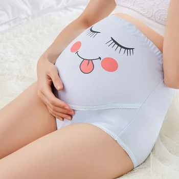 

Pregnancy Maternity Panties Women Underwear For Pregnant Knickers Cartoon Cute Underpants