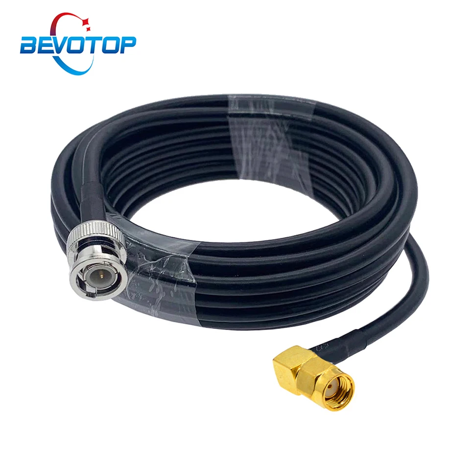 Cable Bnc De Resorte Ángulo Recto 90 Para Cctv 2 M | Meses Sin Interés