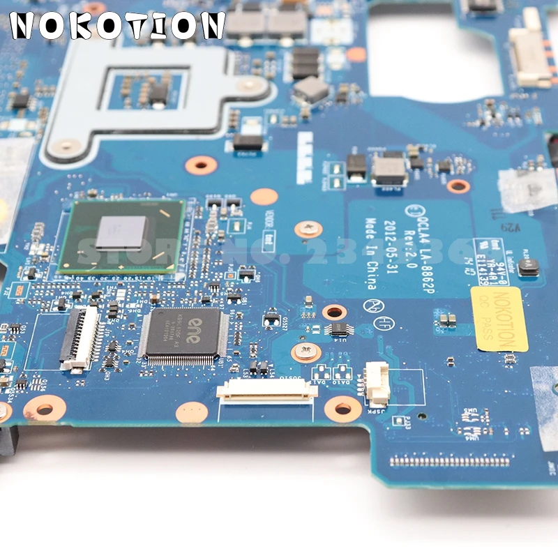 NOKOTION для samsung NP350V5C NP350 Материнская плата ноутбука HM70 UMA DDR3 BA59-03539A BA59-03539B QCLA4 LA-8862P