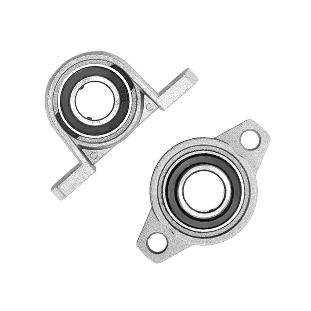 Miniature Belt Bearing Zinc Alloy Mounted T8 Screw Bearing Support Seat 3D Printer Accessories