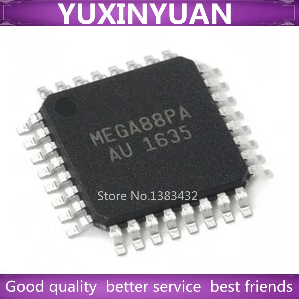 1 шт. QFP ATMEGA88PA 88PA-AU | Обустройство дома
