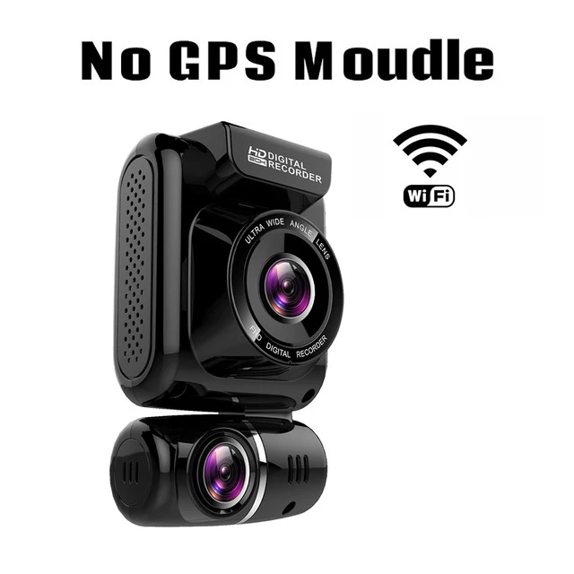 Carsanbo 2 дюймов видеорегистратор wifi gps скрытый Автомобильный видеорегистратор 1080P Full HD Novatek 96663 чип sony IMX323 сенсор двойной объектив видеорегистратор - Название цвета: No GPS Moudle