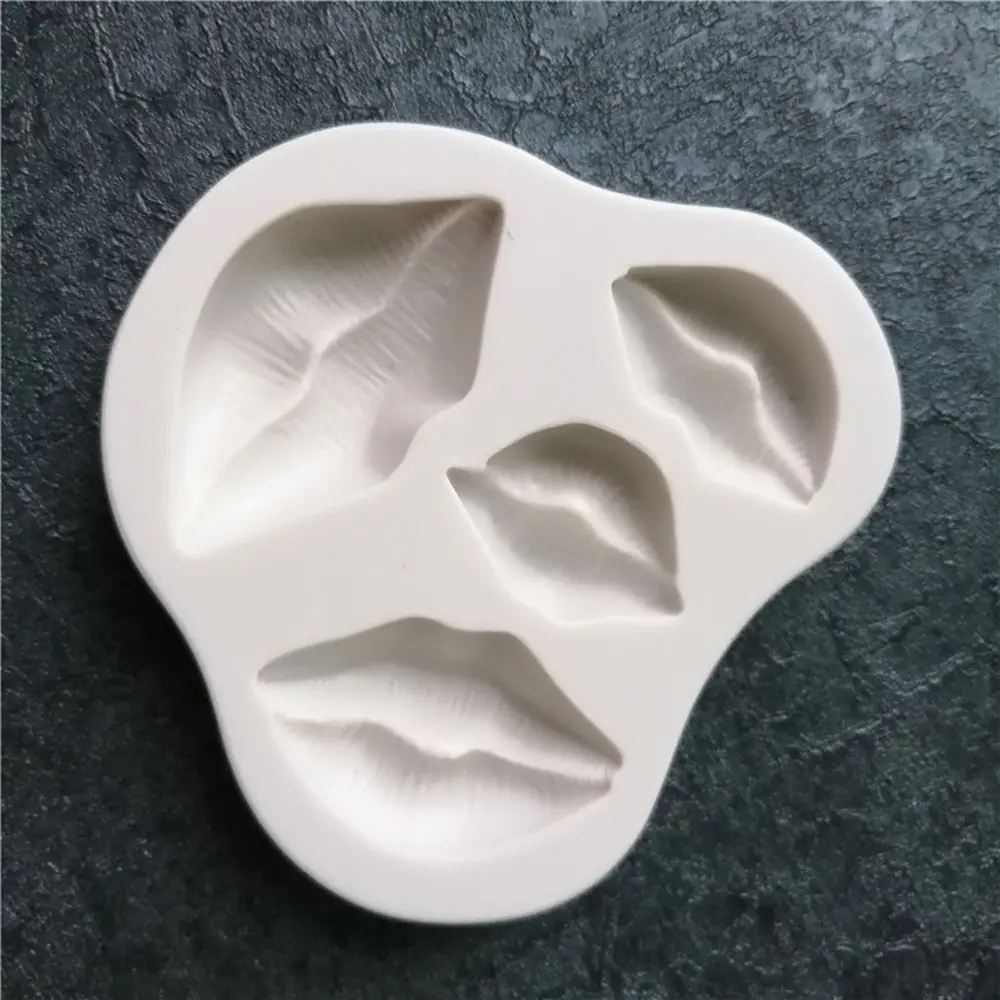 Lips Silicone Fondant Molds DIY Cake Mould Cupcake Candy Chocolate Bakeware Kitchen Accessories