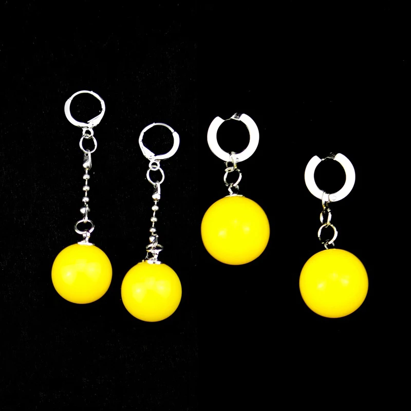 Takerlama Super Vegetto Potara Earrings Black Son Goku Zamasu Cosplay Props accessories for jewelry