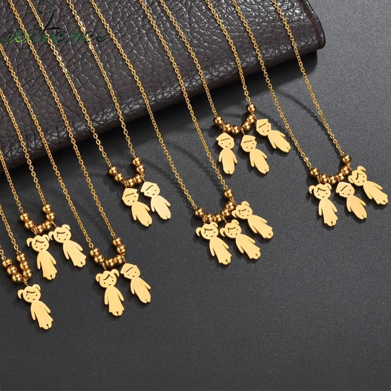 Nextvance Collier Avec Nom En Acier Inoxydable Pour Bebe Garcon Et Fille Pendentif Grave En Or Rose Pour Couple Cadeau Commemoratif D Anniversaire Aliexpress Bijoux Et Accessoires
