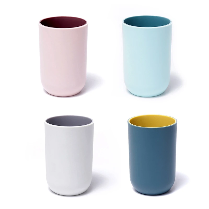 Простая модная чашка для зубных щеток, парная чашка для рта, принадлежности для мытья зубов, чашка для полоскания рта