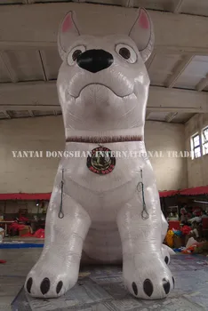 

Free shipping advertising display inflatable cartoon dog for event party decoration
