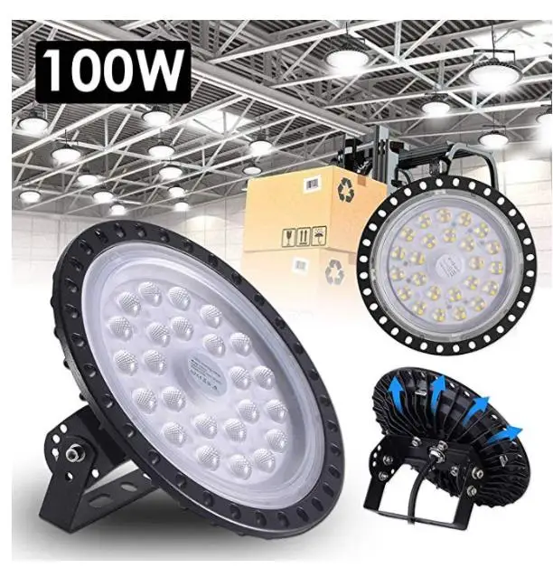

150W LED High Bay Light UFO Style IP65 Outdoor Commercial Warehouse Disc Light