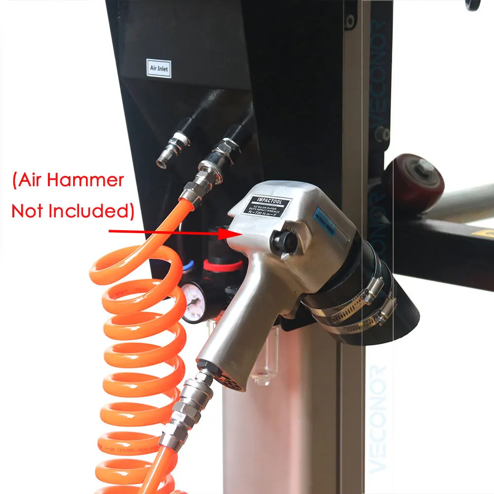 Pneumatic Mobile Wheel Lifter Air Tire Lifting Cart For Tire Storage