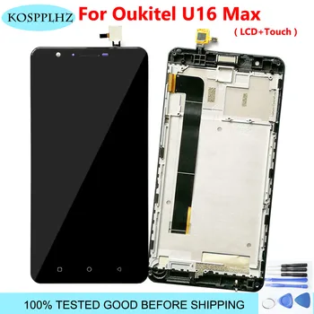 

6.0 Inch For Oukitel U16 Max LCD Display And Touch Screen Digitizer Assembly + Frame Oukitel U16MAX U16 MAX Accessories + Tools