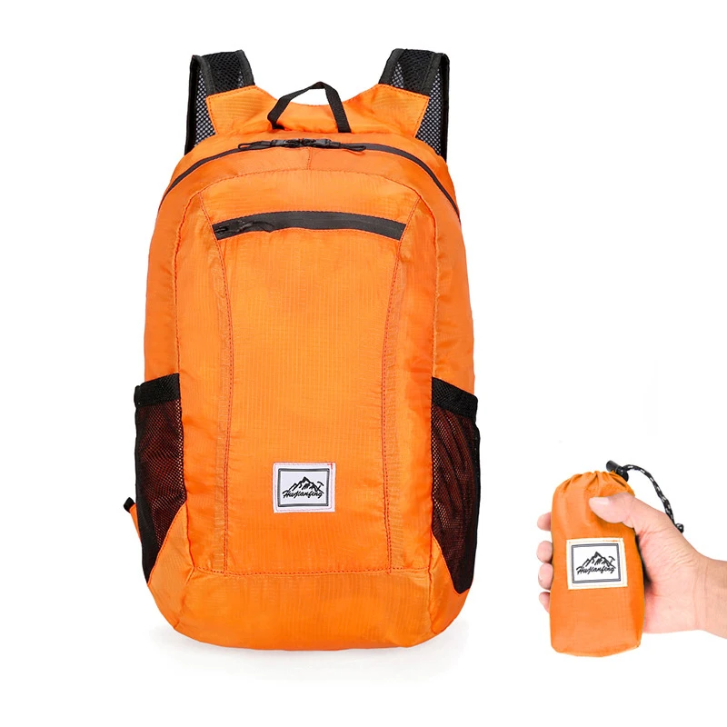 20л Складная спортивная сумка легкий складной рюкзак Водонепроницаемый складной рюкзак Сверхлегкий походный рюкзак для путешествий