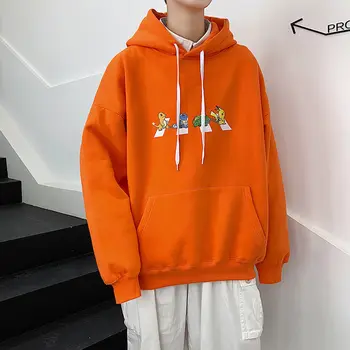 

Privathinker Funny Printed Men's Hoodies 2020 Autumn Men Long Sleeve Hooded Pullovers Streetwear Man Casual Sweatshirts Tops