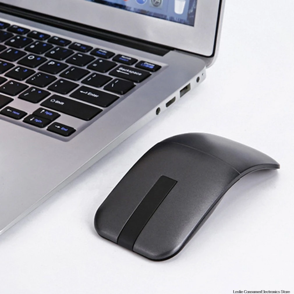 Wireless Foldable Mouse Portable Mouse Office Wireless Touch Mouse Notebook Mouse 2 Key Office Wireless Mouse