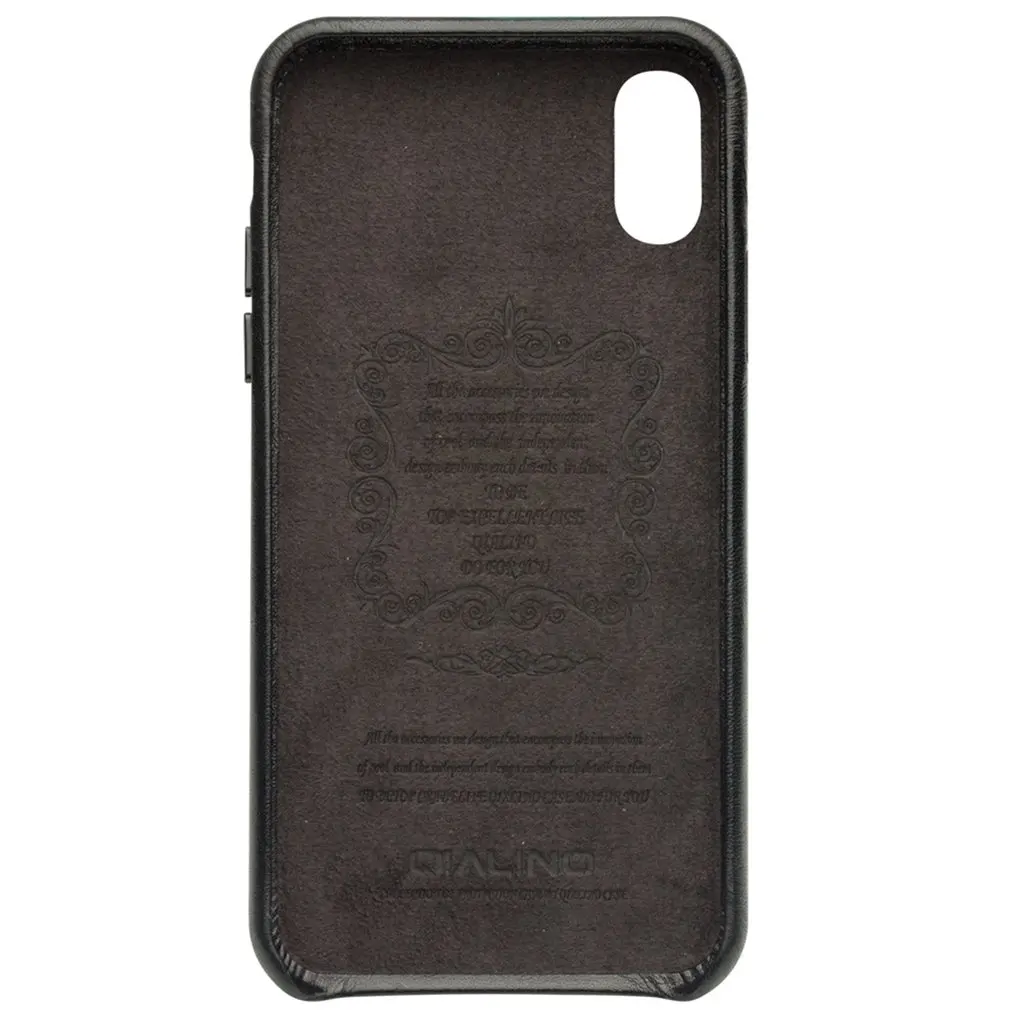 

Classic Luxury Genuine Leather Anti-fall Protective Case Phone Case For iPhone X Protective Phone Case
